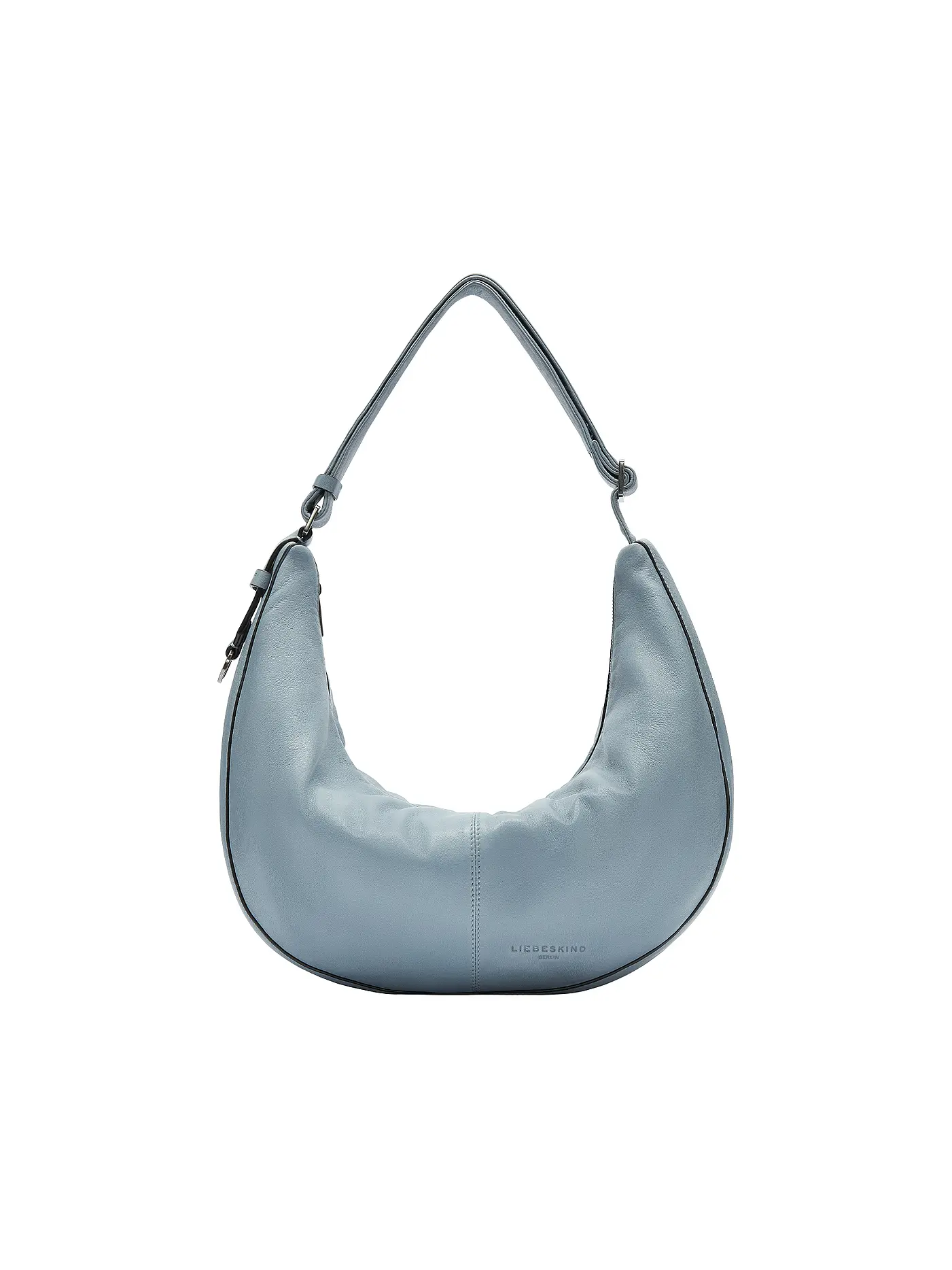 LIEBESKIND BERLIN | Ledertasche - Hobo MOON Medium | hellblau